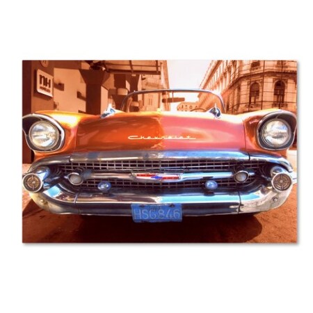 美術品　リトグラフ Trademark Fine Art '1957 Chevy' Canvas Art, 22x32 MA009-C2232GG | Zoro